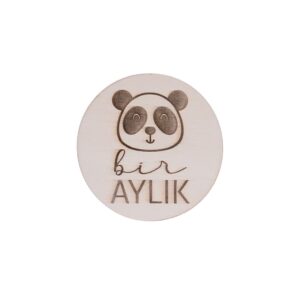 Animal İlk Yıl Ay Plakları Seti Türkçe