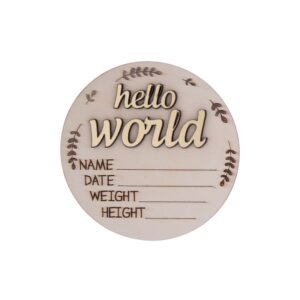 'Hello World' Doğum Plağı