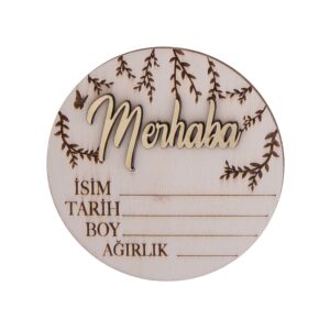 'Merhaba' Doğum Plağı