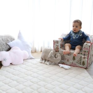 ToyNSquare Bebek Oyun Halısı Pembe - Görsel 4